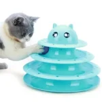 3 Katlı Kedi Oyuncağı Turntable Cat Toy - Görsel 5