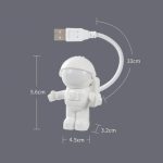 Astronot USB Gece Lambası - Görsel 3