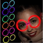 Glow Stick Yuvarlak Gözlük 12 Adet - Görsel 2