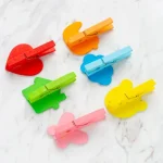 Desenli Notlu Ahşap Mandal (6'lı Set - 10 Paket) - Görsel 3