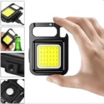 LED Işıklı Flash Özellikli 4 Modlu  Anahtarlık El Feneri