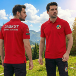 DASKUT POLO YAKA T-SHIRT KIRMIZI