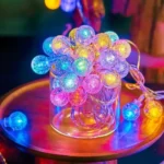 3m 20 Led Kristal Top RGB Pilli - Görsel 4