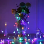 3m 20 Led Kristal Top RGB Pilli - Görsel 5