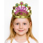Altın Renk Happy Birthday Yazılı Doğum Günü Tacı 60 cm