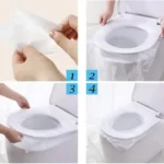 Hijyenik Tek Kullanımlık Klozet Kapağı Poşeti - Görsel 2
