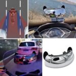 Motosiklet İçin Dayanıklı Geniş Açı Görme ve Kör Nokta Aynası - Görsel 3