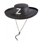 Z Logolu Çocuk Boy Bağcıklı Zorro Şapkası - Görsel 2