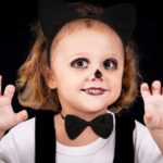 Kedi Kostüm Taç Kuyruk Papyon Seti 1 Adet - Görsel 3