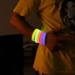 Glow Partisi Fosforlu Ekstra Kalın Bileklik 6 Renk 6’lı Set – Baskı Yapılabilir - Görsel 3