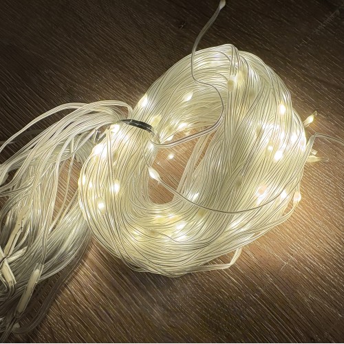 562741437584-1-500x500 3x3 Perde 240 LED Sarı Işık - 8 Fonksiyonlu - Görsel 1