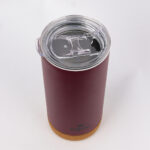 Igloo Cork Mug 500ml-BORDO - Görsel 3