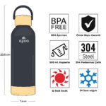 Igloo Hydrate Pro Termos 500ml-FÜME - Görsel 4