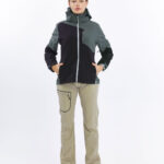 Mapamyumco Windbreaker Kadın Ceket-FÜME-SİYAH