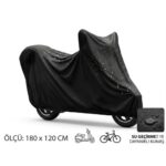Motosiklet ve Scooter Koruma Brandası – Su ve Toz Geçirmez 180x120 cm