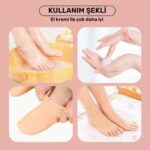 Ekstra Kalın Silikon Jel Ayak Nemlendirici Çorap - Görsel 5