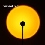 Taşınabilir USB Sunset Lamba: Ev ve Araba İçin Ambiyans Işığı - Görsel 5
