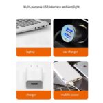 Taşınabilir USB Sunset Lamba: Ev ve Araba İçin Ambiyans Işığı - Görsel 3