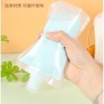 3 Adet 100ml Krem Şampuan Kabı Tekrar Kullanılabilir Set - Görsel 3