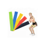 Pilates Squat Aerobik Direnç Lastiği 5 Li Paket - Görsel 3