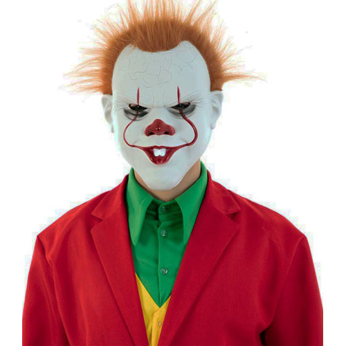562741439732-0-500x500 Stephen King's Korkutucu Joker Maske 31x22 cm - Görsel 1